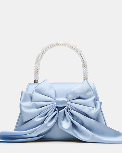 COSETTE Bag Blue Beaded Top-Handle Mini Handbag | Steve Madden