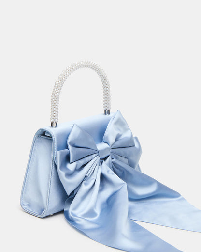 COSETTE Bag Blue Beaded Top-Handle Mini Handbag | Steve Madden
