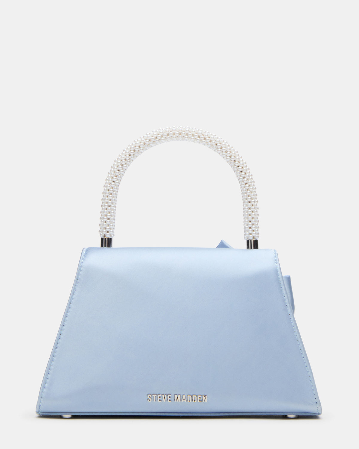 COSETTE Bag Blue Beaded Top-Handle Mini Handbag | Steve Madden