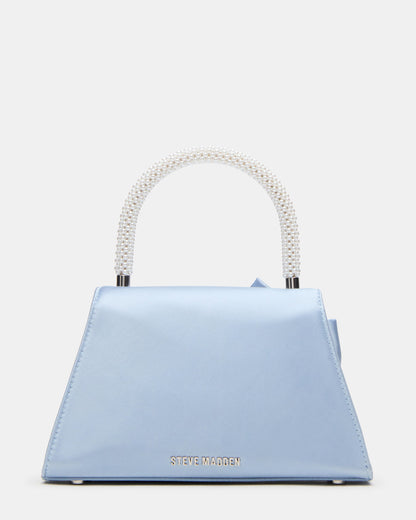 COSETTE Bag Blue Beaded Top-Handle Mini Handbag | Steve Madden