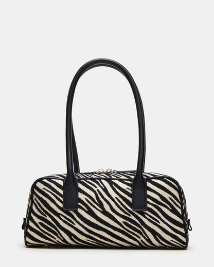 ANISE Bag Zebra Elongated Shoulder Strap Handbag | Steve Madden