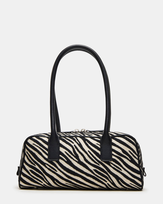 ANISE Bag Zebra Elongated Shoulder Strap Handbag | Steve Madden