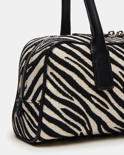 ANISE Bag Zebra Elongated Shoulder Strap Handbag | Steve Madden
