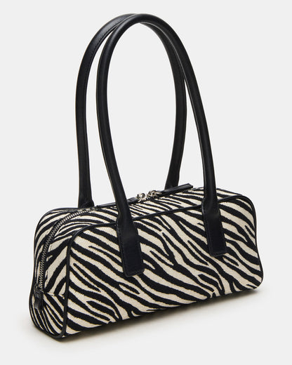 ANISE Bag Zebra Elongated Shoulder Strap Handbag | Steve Madden