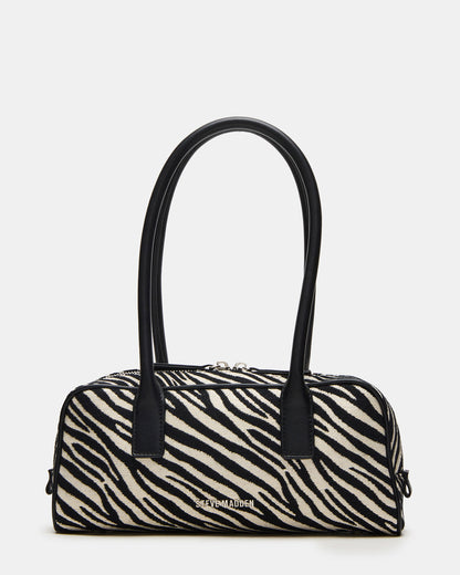 ANISE Bag Zebra Elongated Shoulder Strap Handbag | Steve Madden