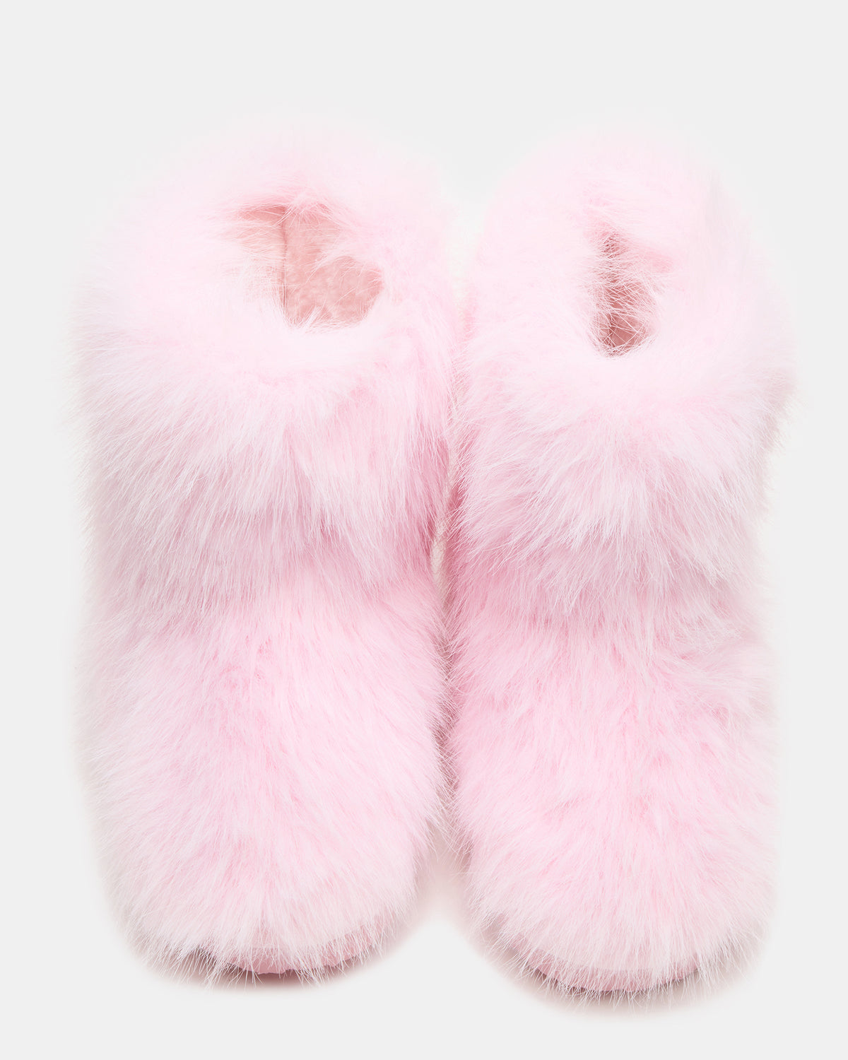 Kids' BEASTIE Pink Faux Fur Girls' Ankle Boot | Steve Madden