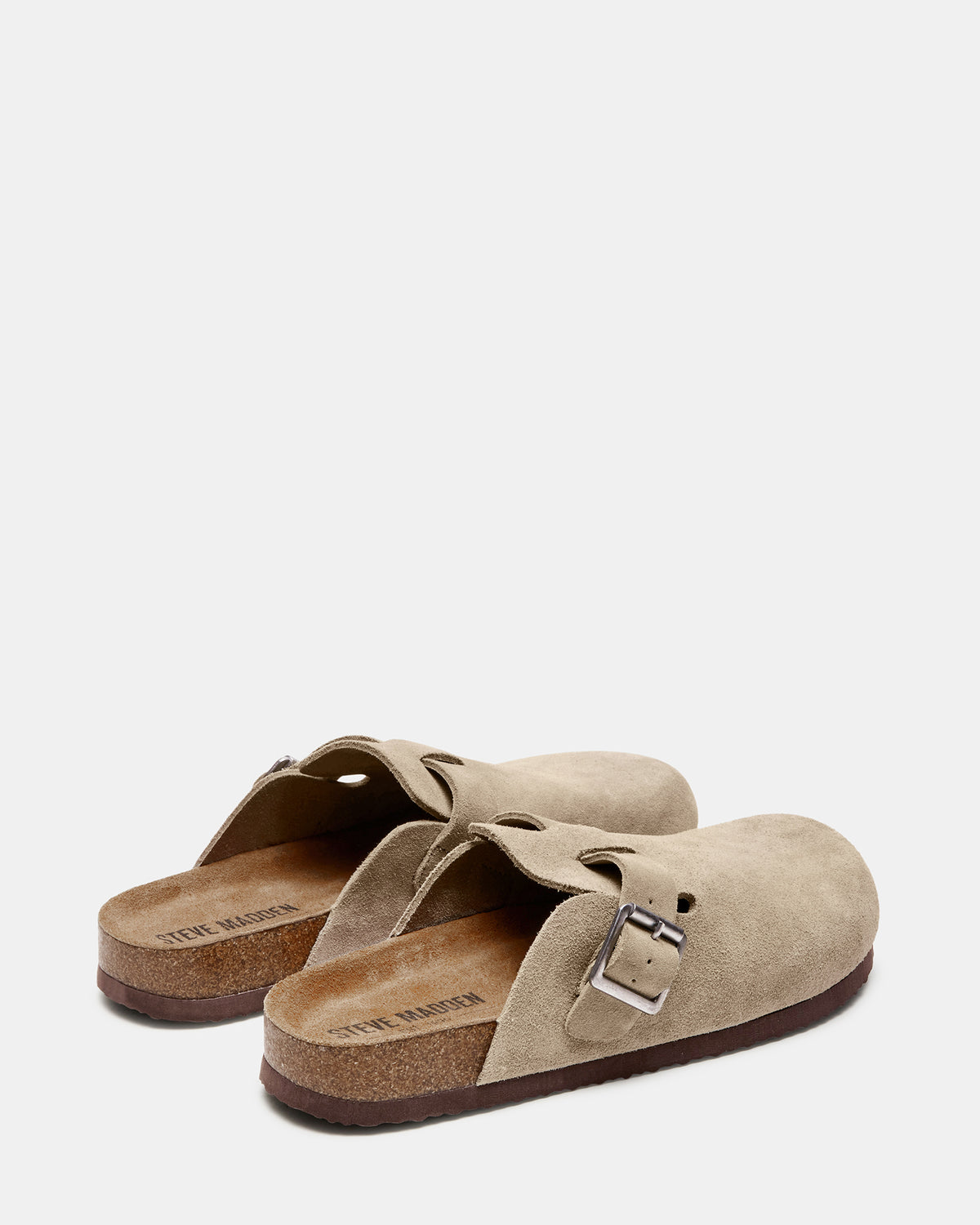 WILDERR Taupe Suede Slip-On Men's Casual Clog | Steve Madden