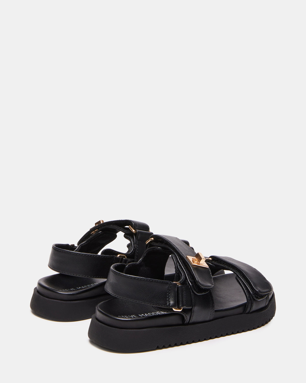 Kids' MONA Black Girls' Flatform Sandal | Steve Madden