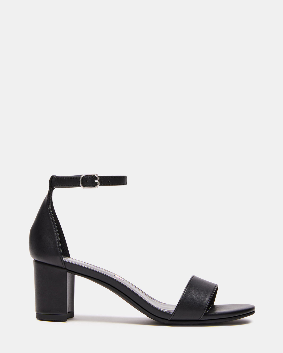 Kids' CARRSON Black Smooth Girls' Dress Heel | Steve Madden