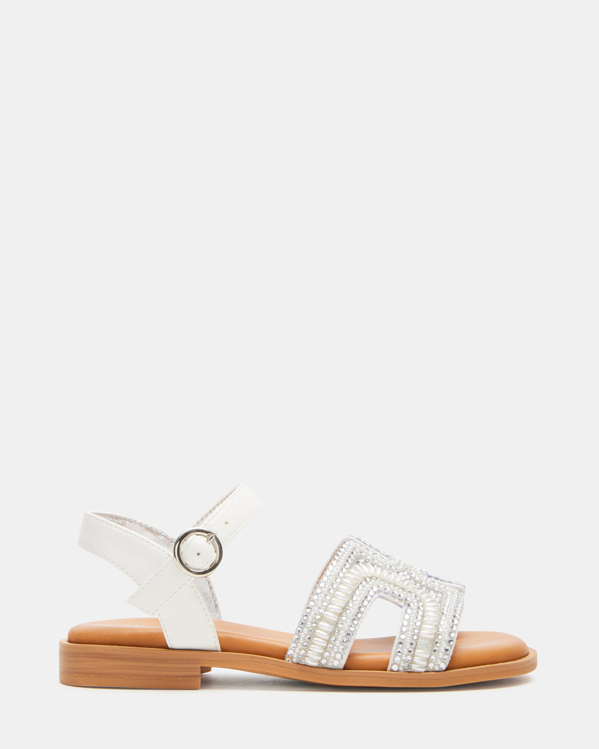 Kids' HAYDLYN Ivory Girls' Sandals | Steve Madden
