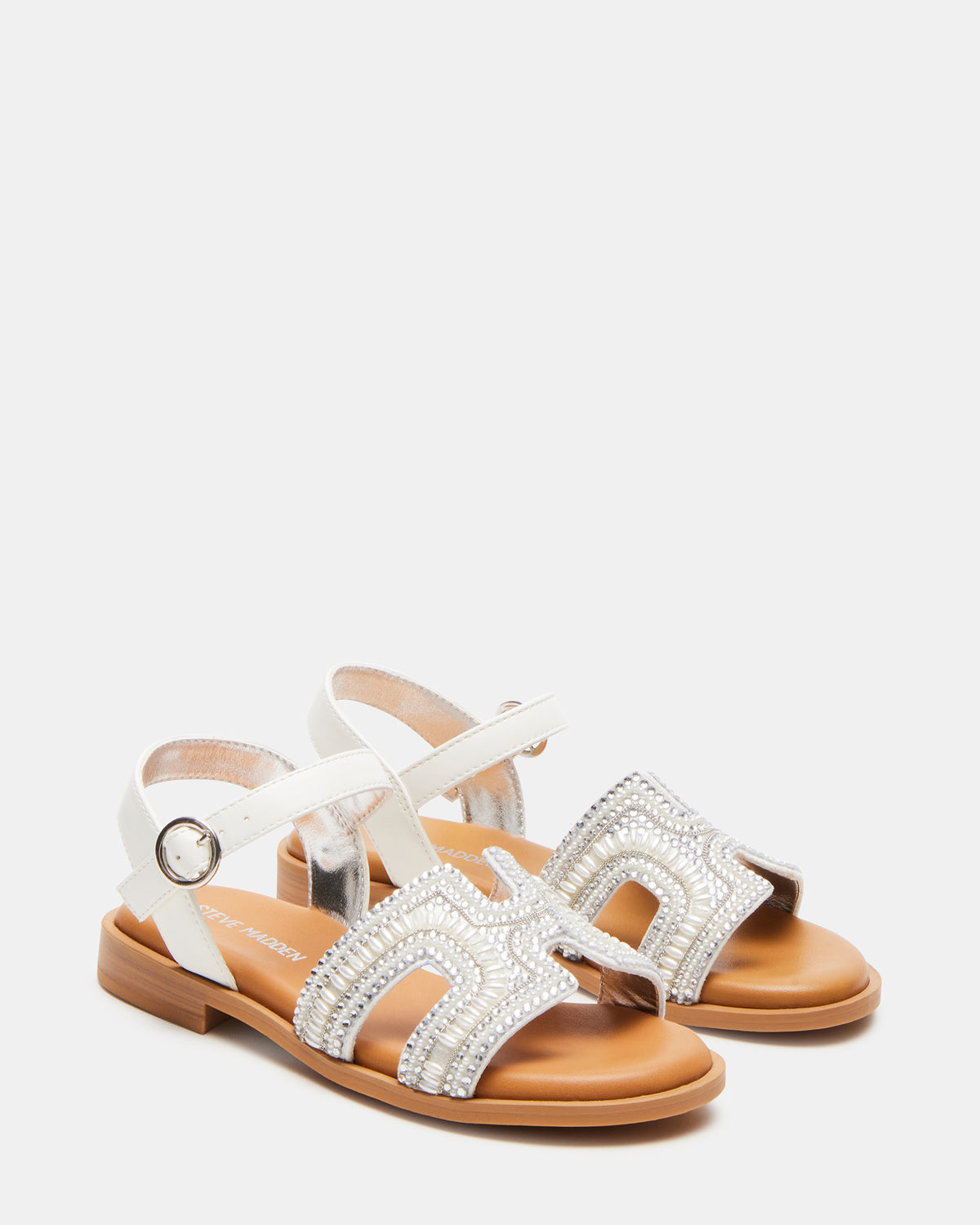 Kids' HAYDLYN Ivory Girls' Sandals | Steve Madden