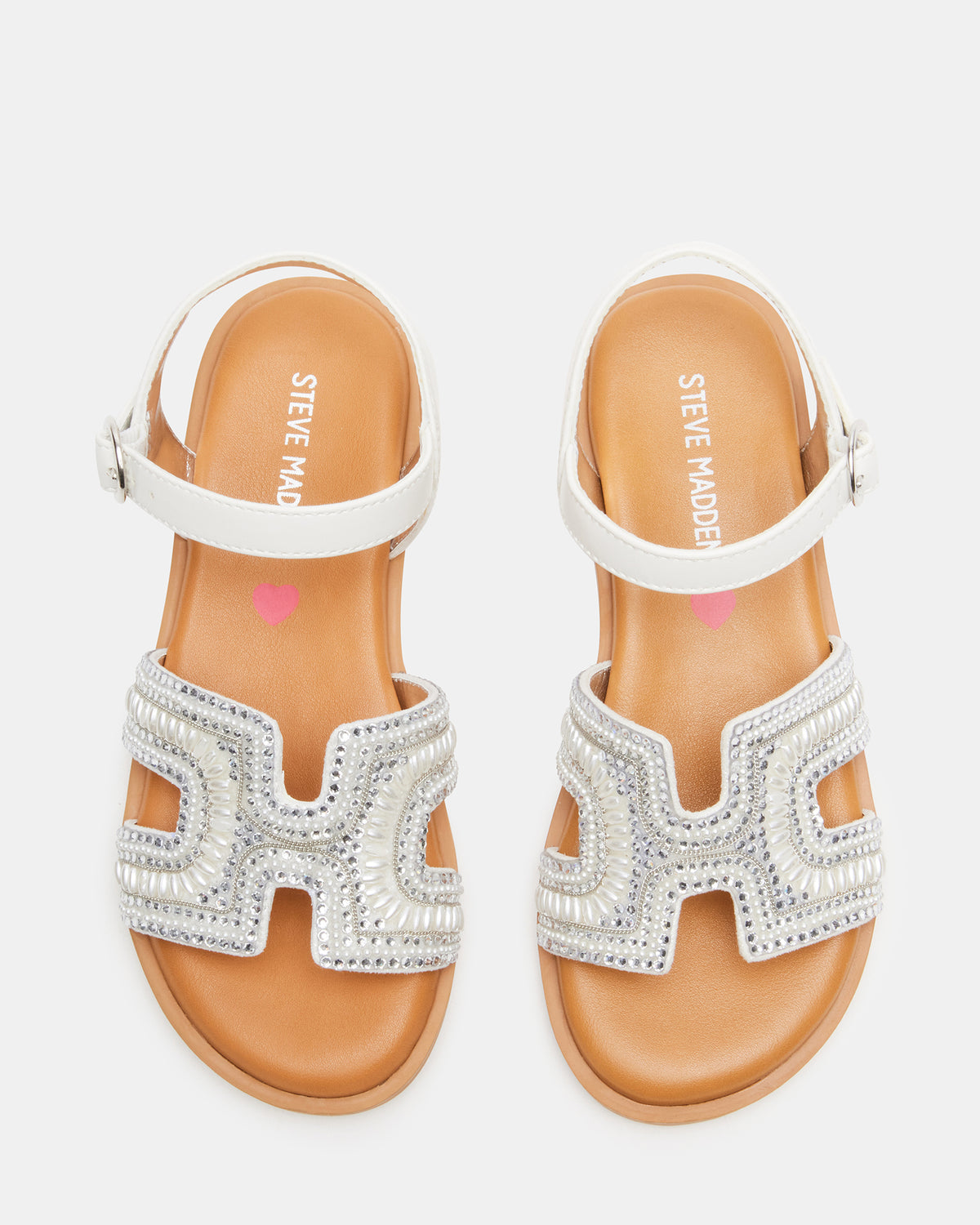 Kids' HAYDLYN Ivory Girls' Sandals | Steve Madden