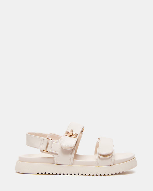 Kids' MONA Bone Girls' Flatform Sandal | Steve Madden