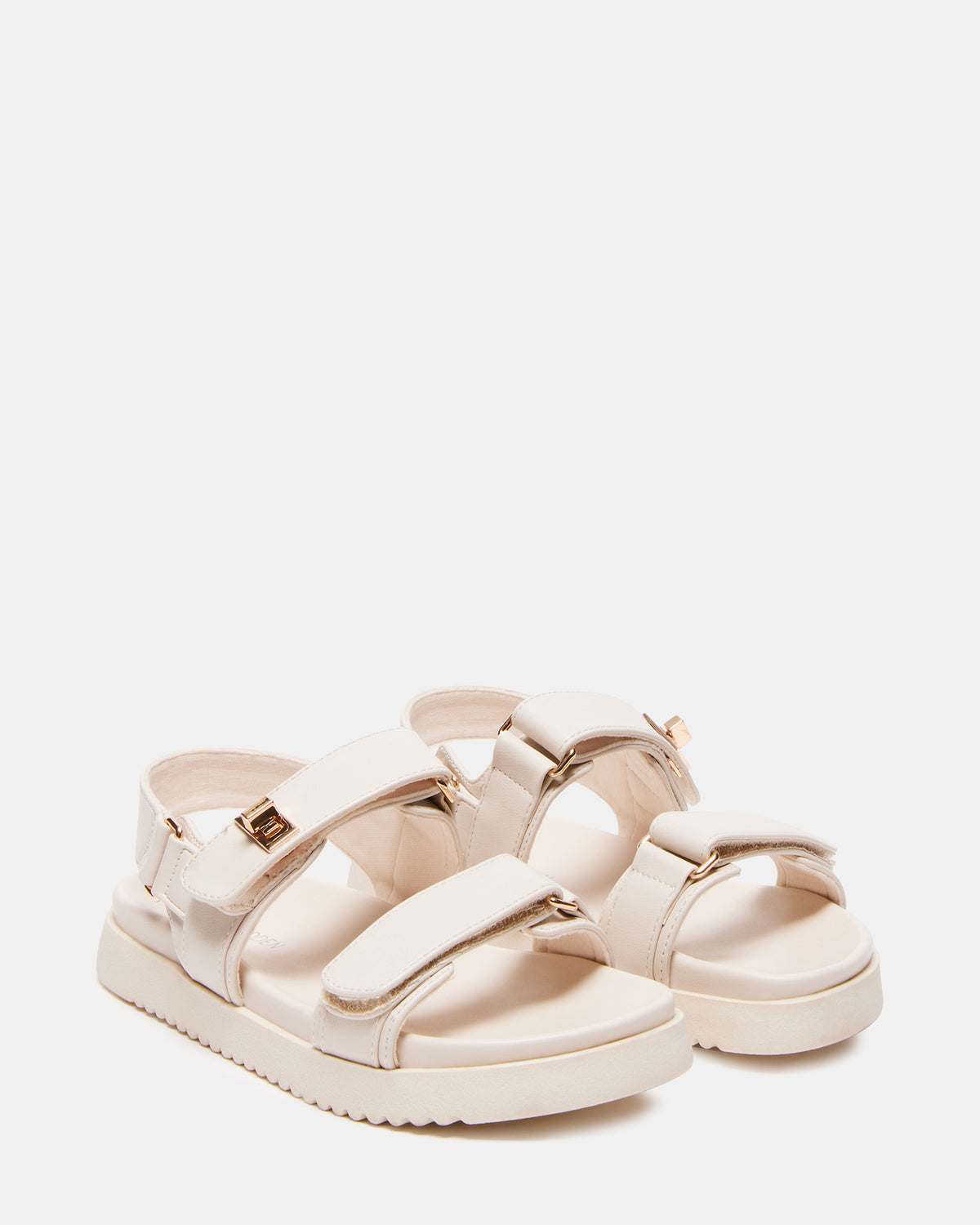 Kids' MONA Bone Girls' Flatform Sandal | Steve Madden