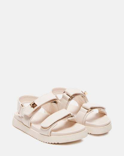 Kids' MONA Bone Girls' Flatform Sandal | Steve Madden