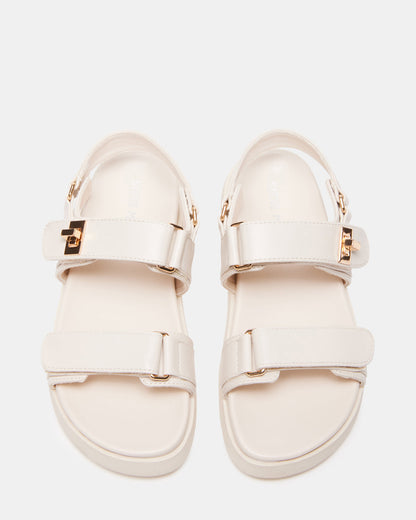 Kids' MONA Bone Girls' Flatform Sandal | Steve Madden