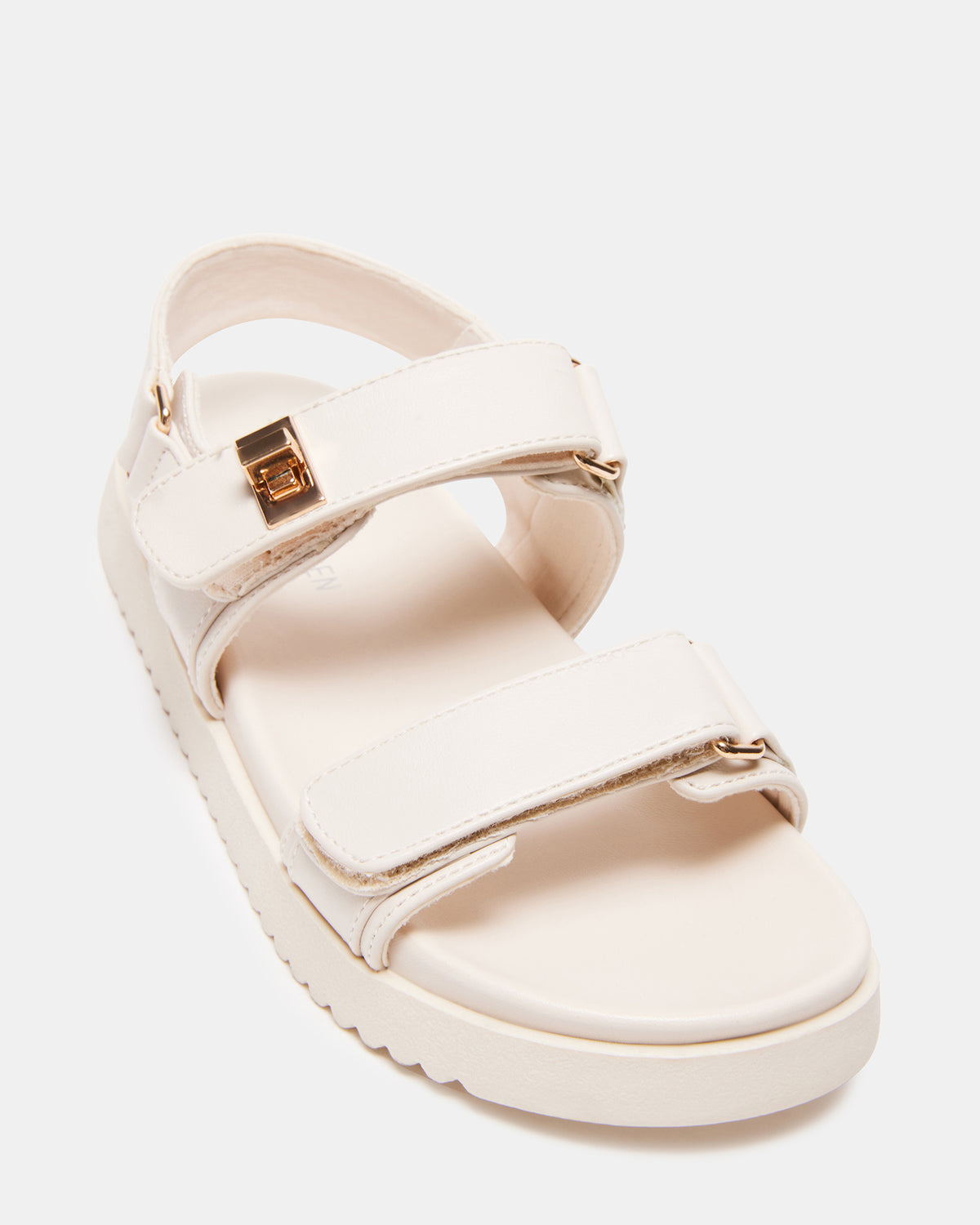 Kids' MONA Bone Girls' Flatform Sandal | Steve Madden
