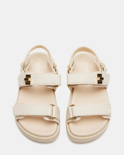 Toddlers' MONA Bone Girls' Flatform Sandal | Steve Madden