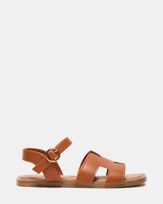 Kids' HAYDIN Cognac Girls' Sandals | Steve Madden