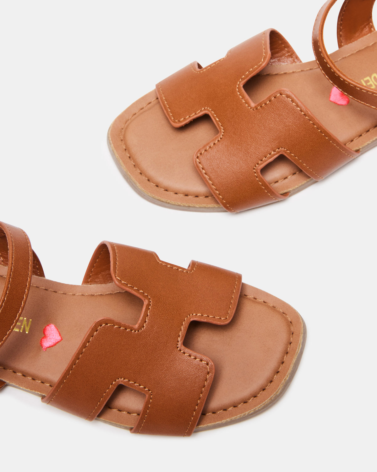 Kids' HAYDIN Cognac Girls' Sandals | Steve Madden