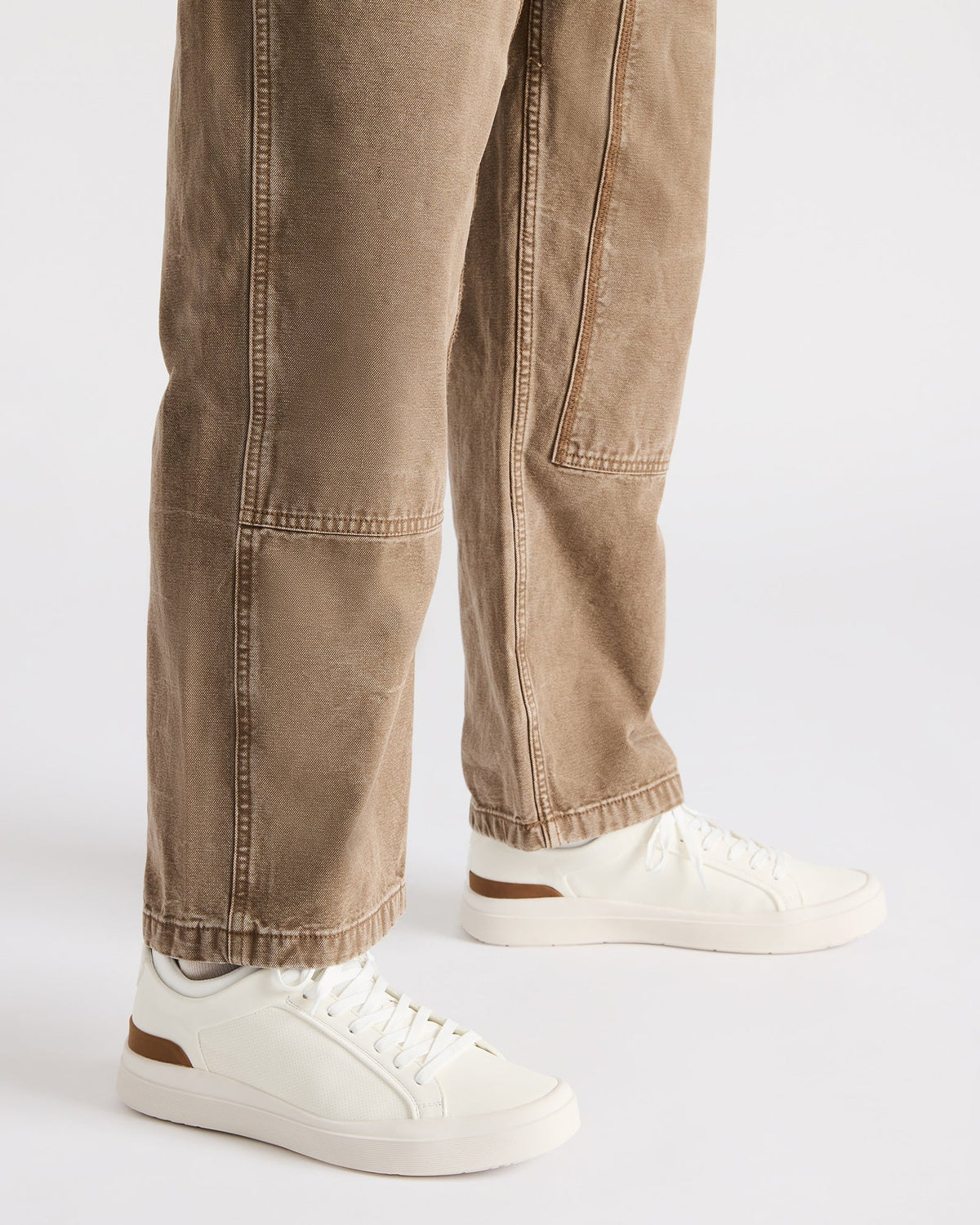 DACK White Men's Lace-Up Sneakers | Steve Madden