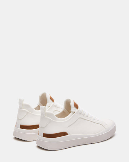 DACK White Men's Lace-Up Sneakers | Steve Madden