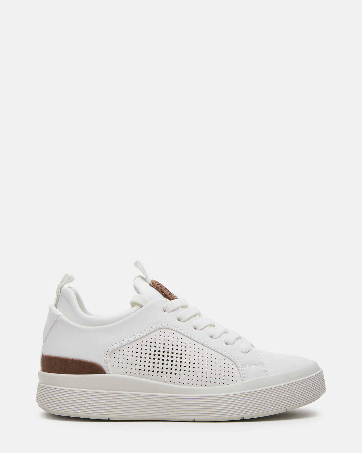 Kids' OASYS White Boys' Low-Top Lace-Up Sneakers | Steve Madden