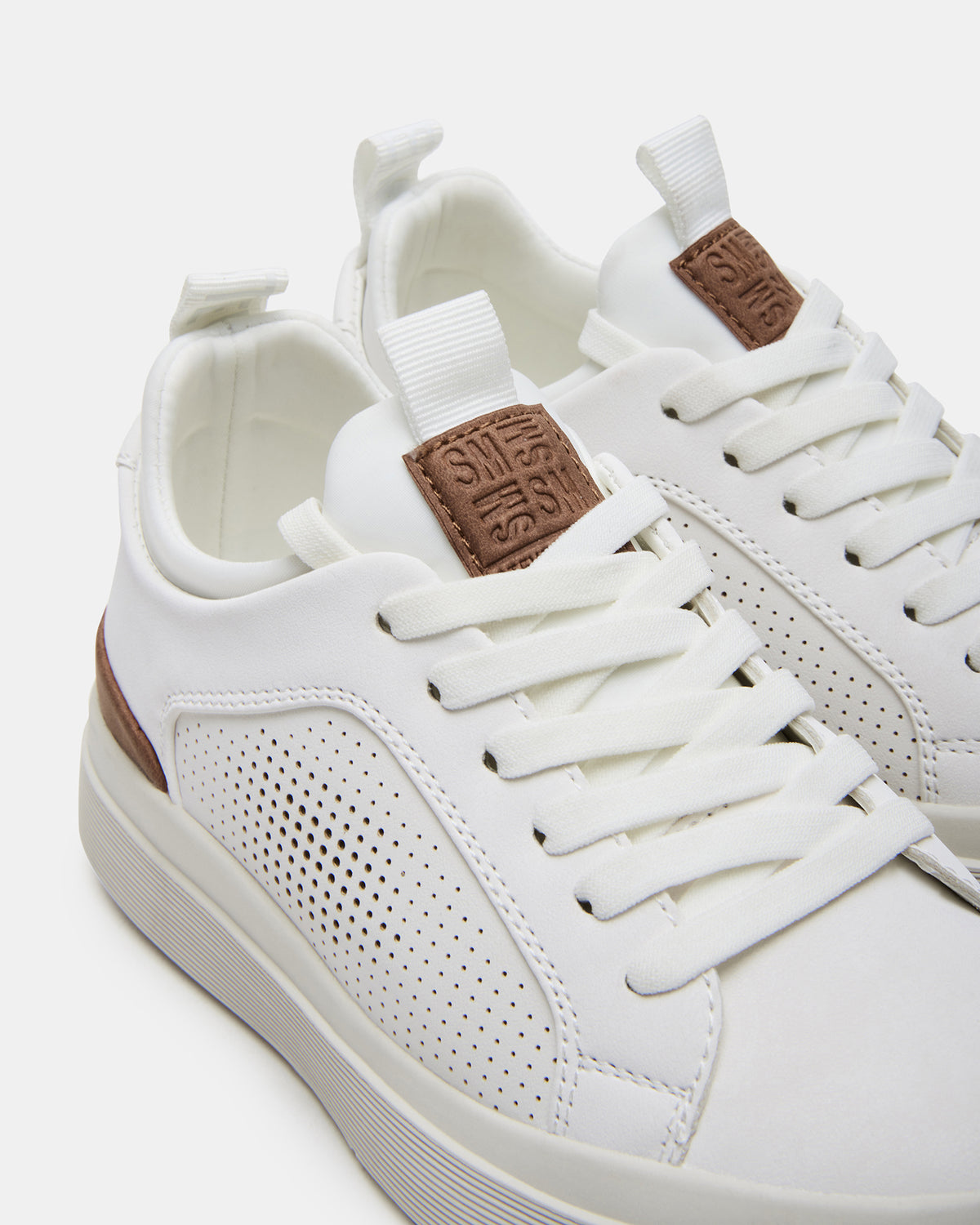 Kids' OASYS White Boys' Low-Top Lace-Up Sneakers | Steve Madden
