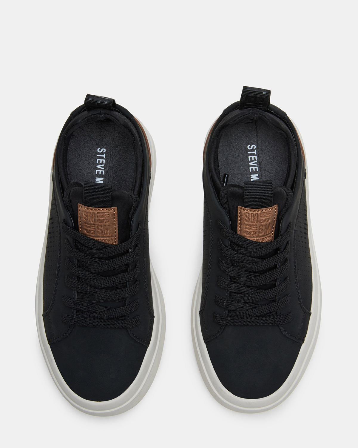 Kids' OASYS Black Boys' Low-Top Lace-Up Sneakers | Steve Madden