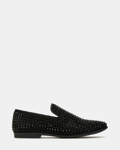 Kids' CAVIAR Black Rhinestone Boys' Dress Shoe | Steve Madden