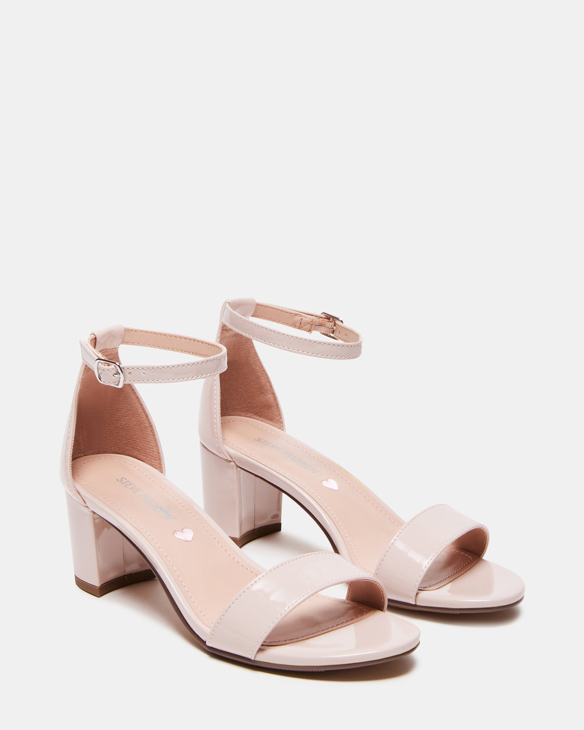 Kids' CARRSON Blush Patent Girls' Dress Heel | Steve Madden