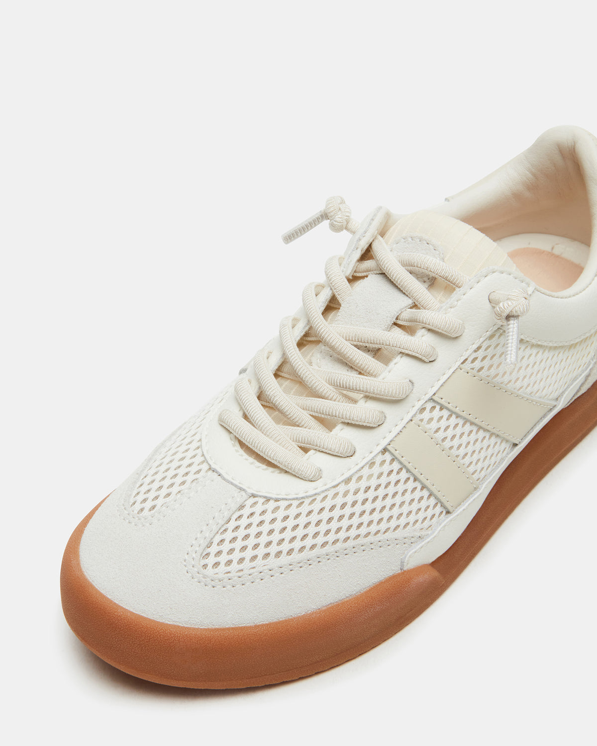 VERDICT White Multi Women's Lace-Up Sneaker | Steve Madden