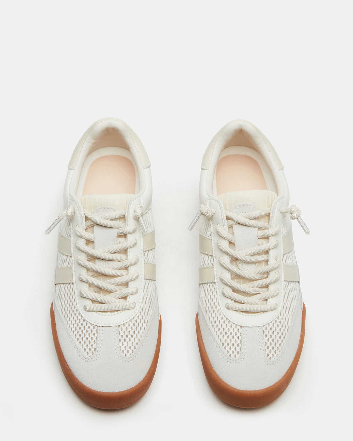 VERDICT White Multi Women's Lace-Up Sneaker | Steve Madden