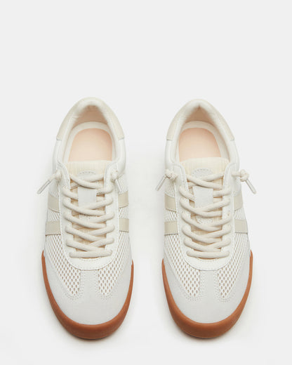 VERDICT White Multi Women's Lace-Up Sneaker | Steve Madden