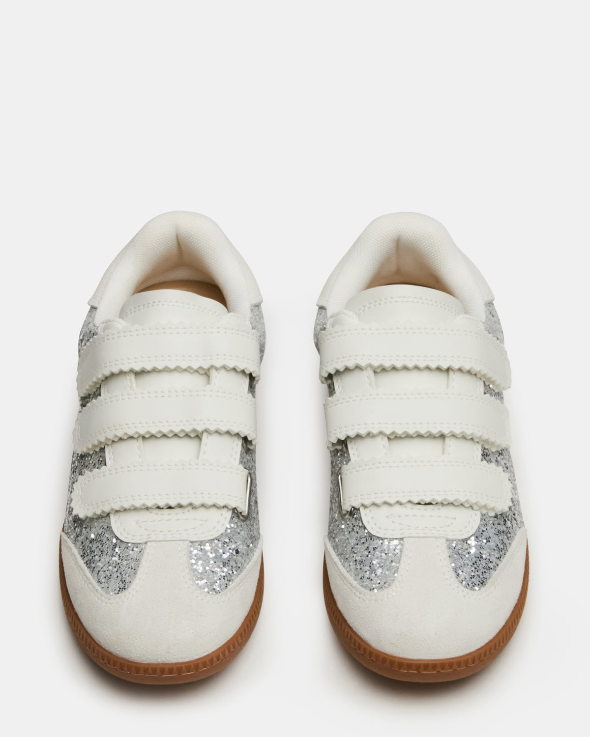 MOMENTUM Multi Glitter Velcro Low-Top Women's Sneakers | Steve Madden