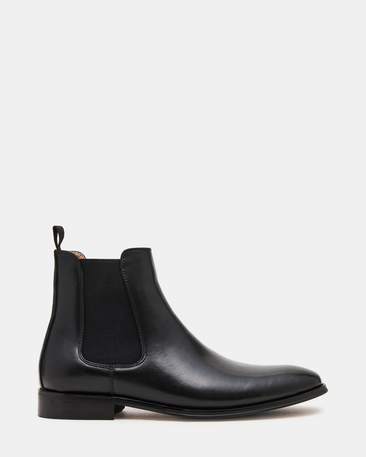 ALDAIR Black Chelsea Men's Ankle Boot | Steve Madden