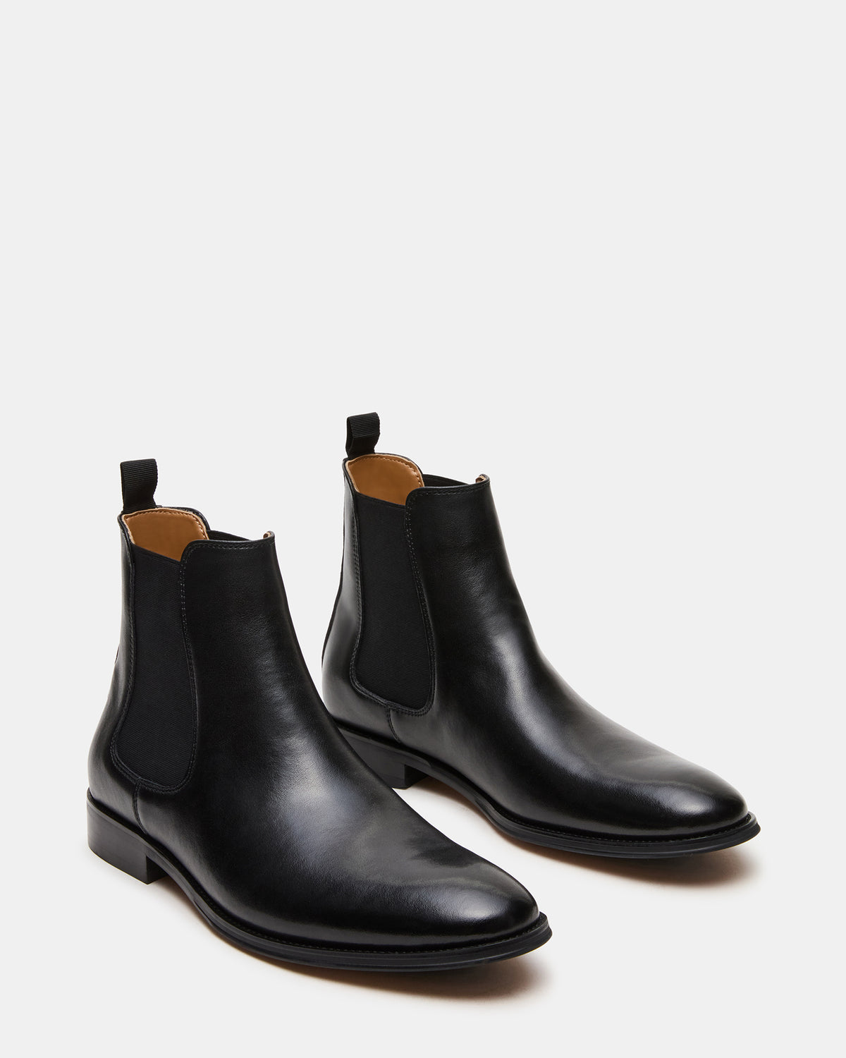 ALDAIR Black Chelsea Men's Ankle Boot | Steve Madden