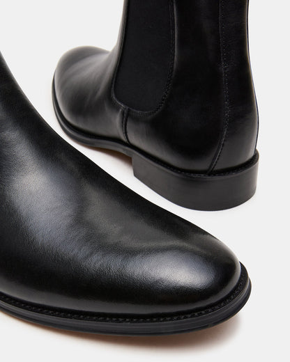 ALDAIR Black Chelsea Men's Ankle Boot | Steve Madden