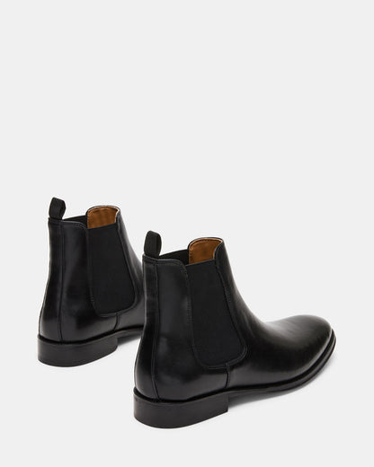 ALDAIR Black Chelsea Men's Ankle Boot | Steve Madden