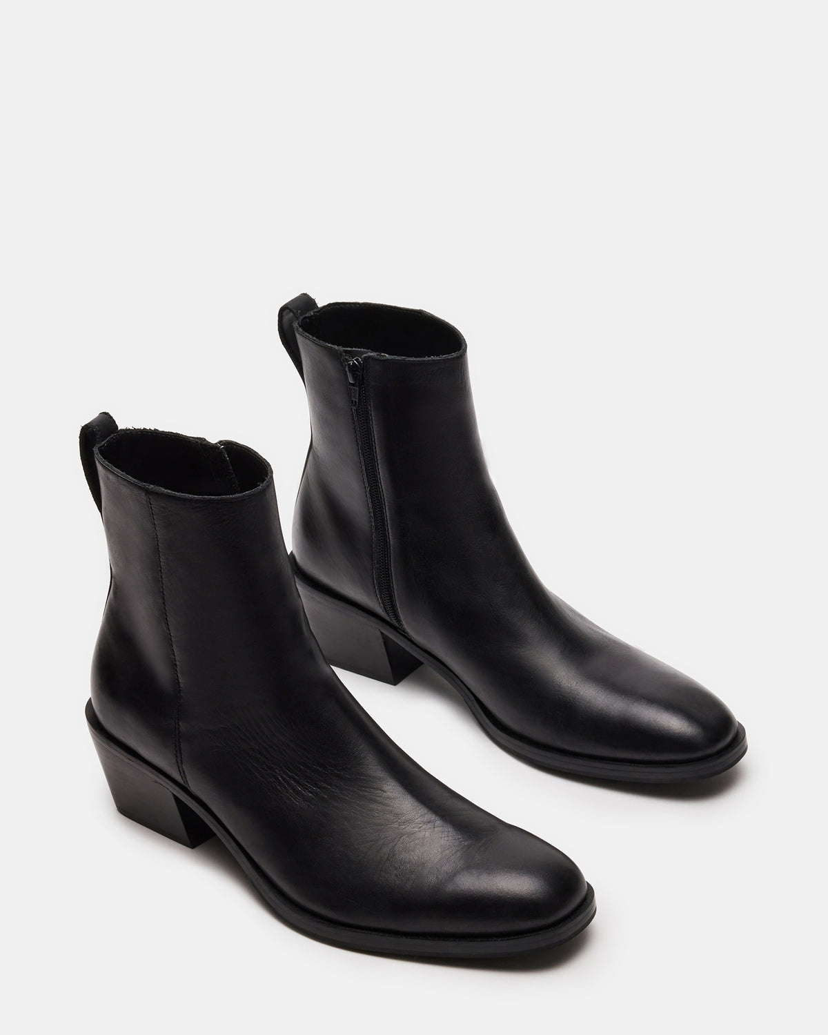 RICHIE Black Leather Men's Boots | Steve Madden