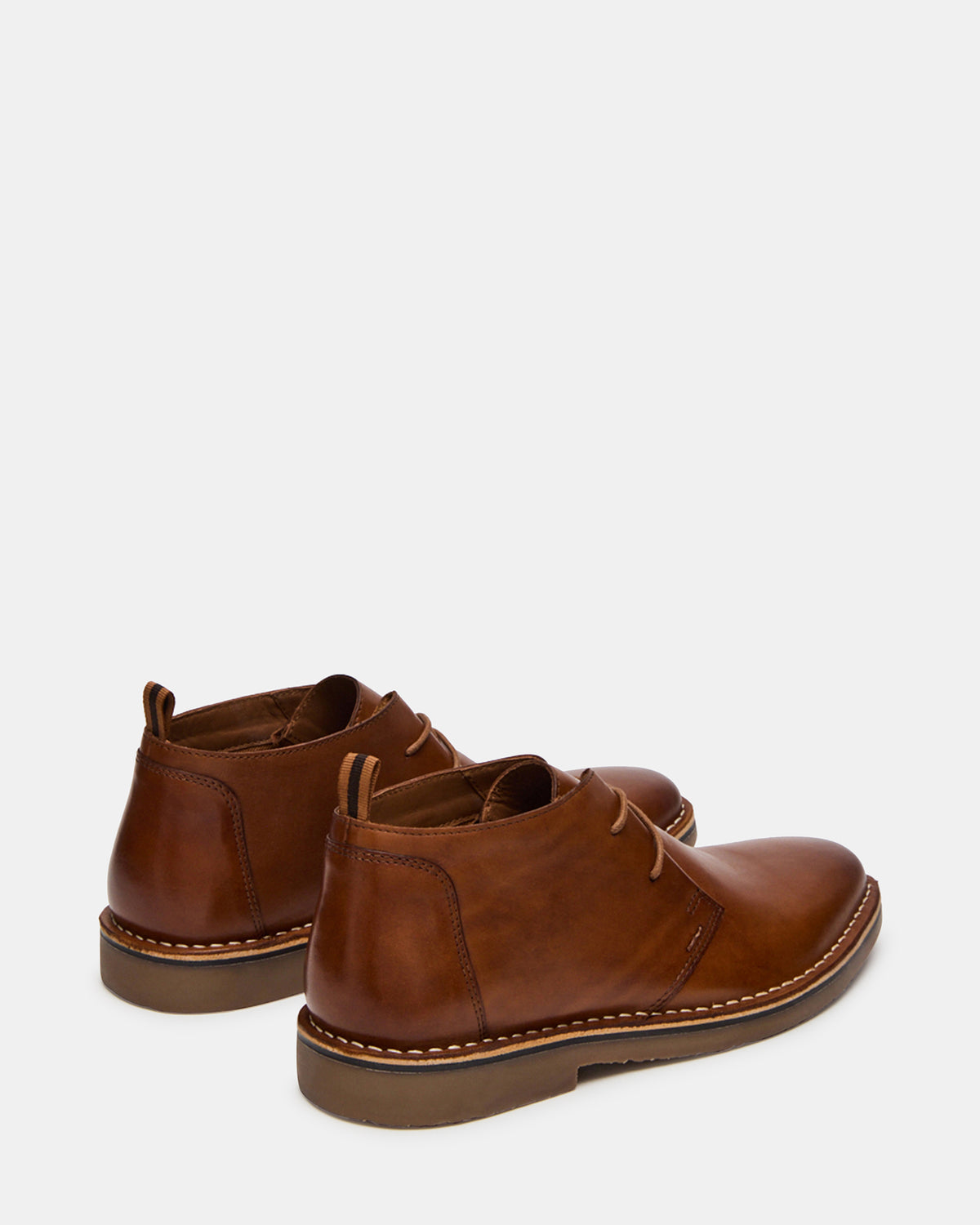 HARROS Tan Leather Men's Ankle Boots | Steve Madden