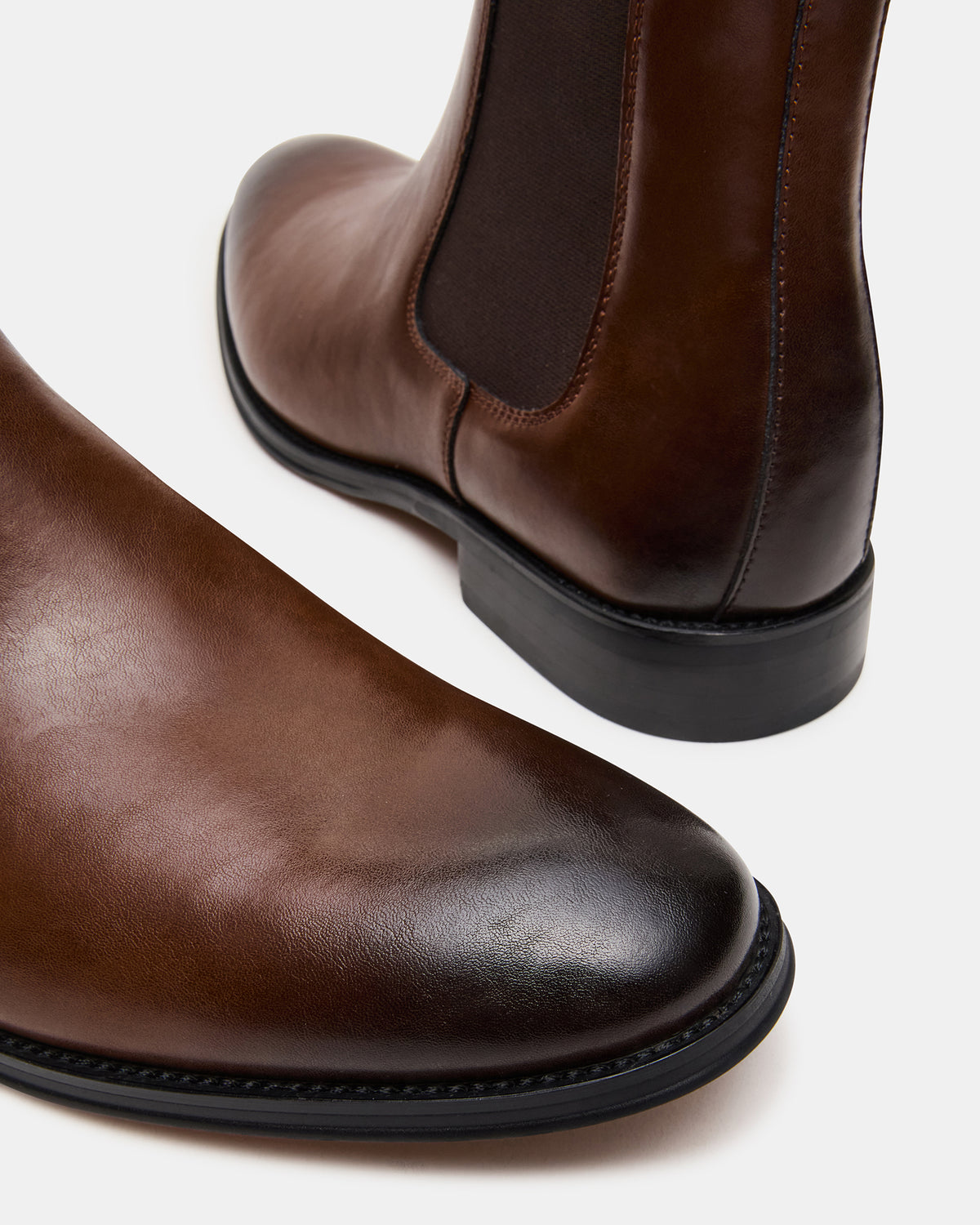 ALDAIR Brown Chelsea Men's Ankle Boot | Steve Madden