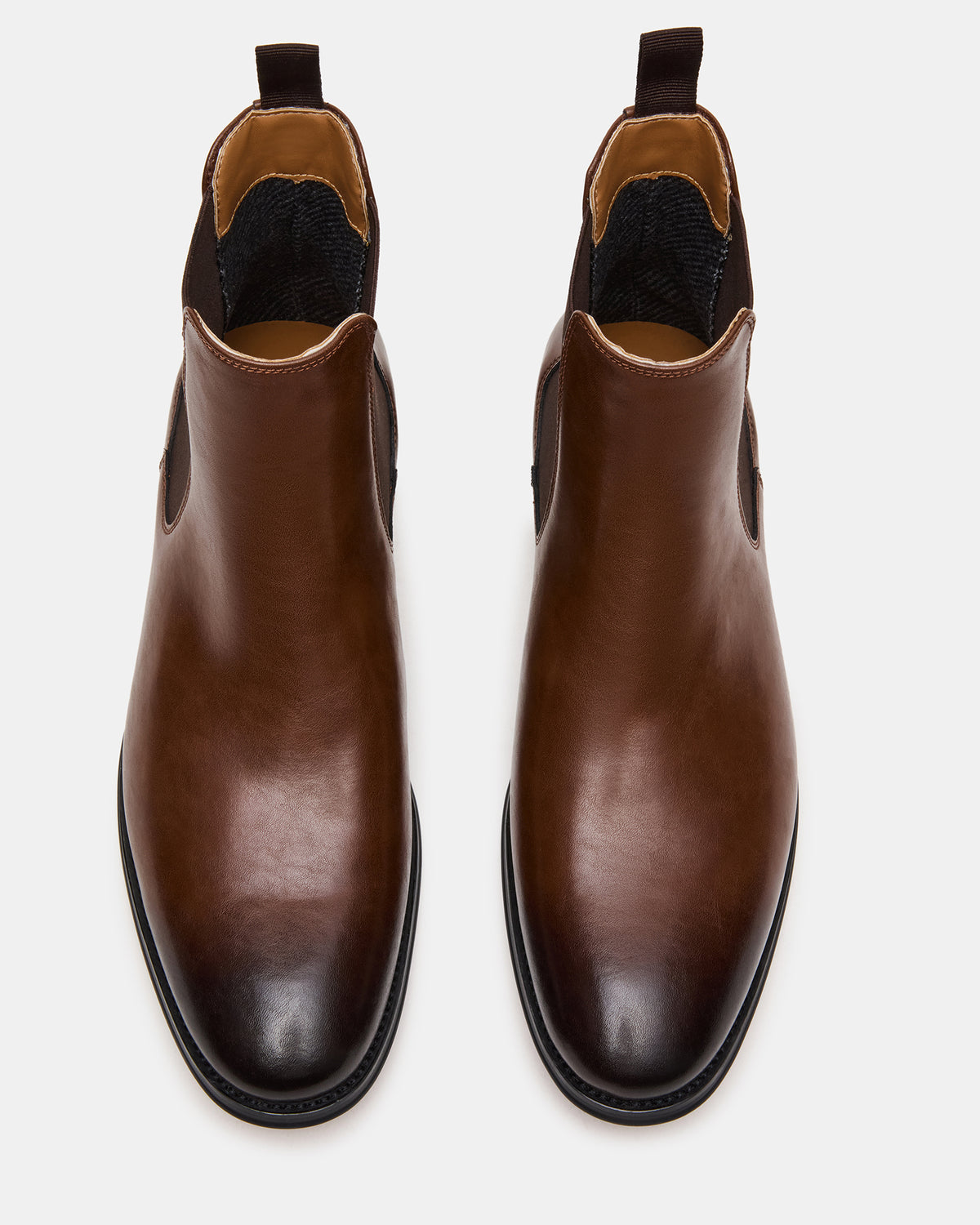 ALDAIR Brown Chelsea Men's Ankle Boot | Steve Madden