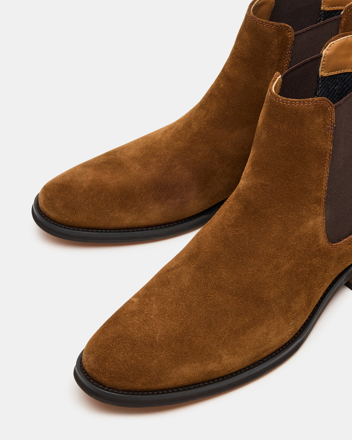 ALDAIR Chestnut Suede Chelsea Men's Ankle Boot | Steve Madden