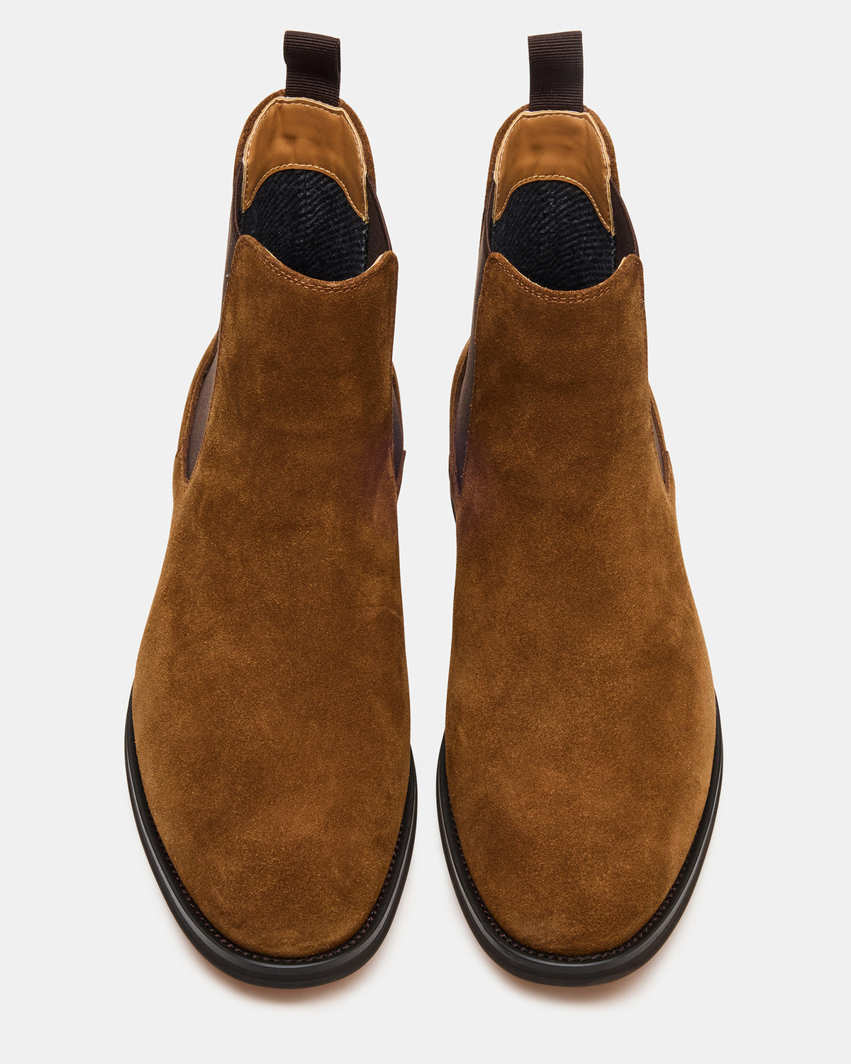 ALDAIR Chestnut Suede Chelsea Men's Ankle Boot | Steve Madden