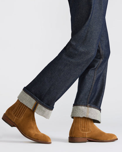 RYKER Cognac Chelsea Men's Ankle Boot | Steve Madden