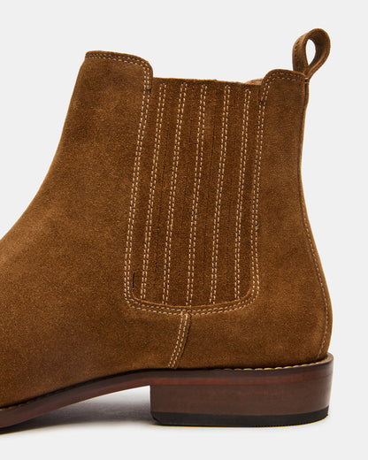 RYKER Cognac Chelsea Men's Ankle Boot | Steve Madden