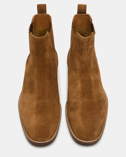 RYKER Cognac Chelsea Men's Ankle Boot | Steve Madden