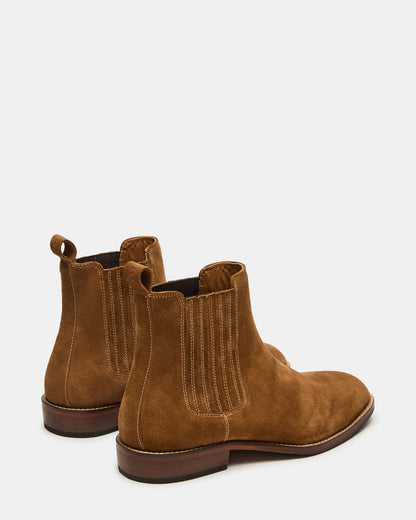 RYKER Cognac Chelsea Men's Ankle Boot | Steve Madden