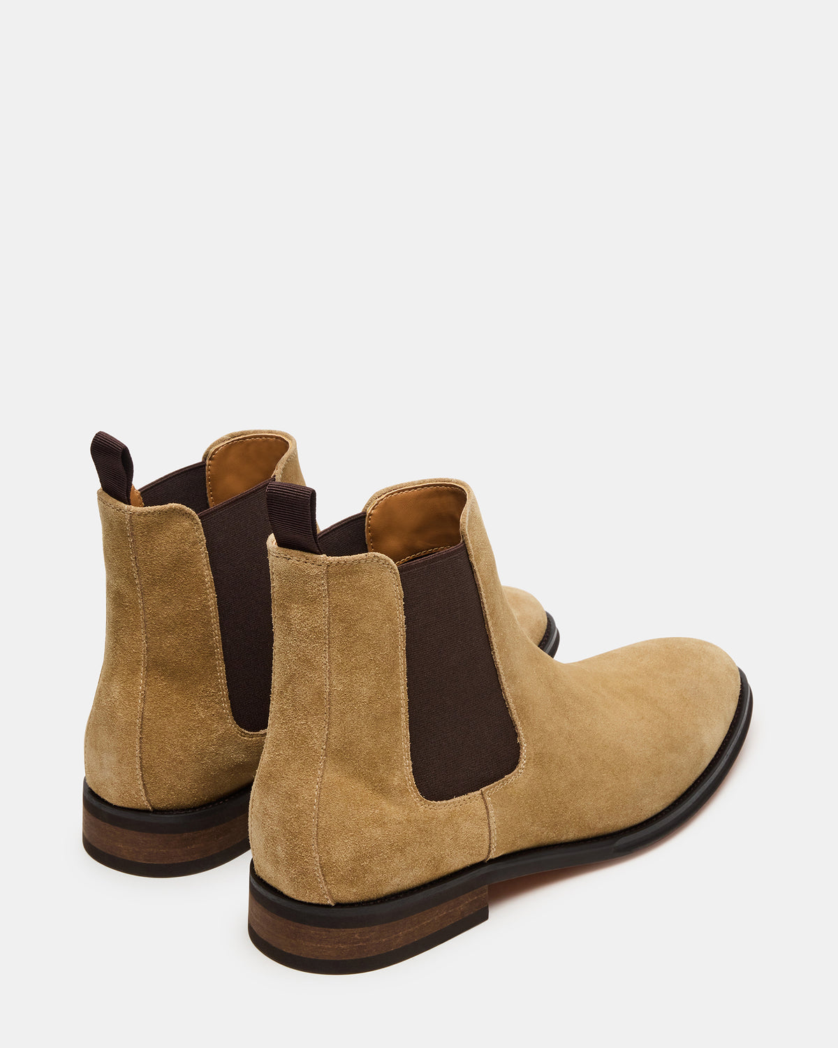 ALDAIR Taupe Suede Chelsea Men's Ankle Boot | Steve Madden